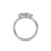 1.80ct Lab Grown Diamond Moi Et Toi Engagement Ring