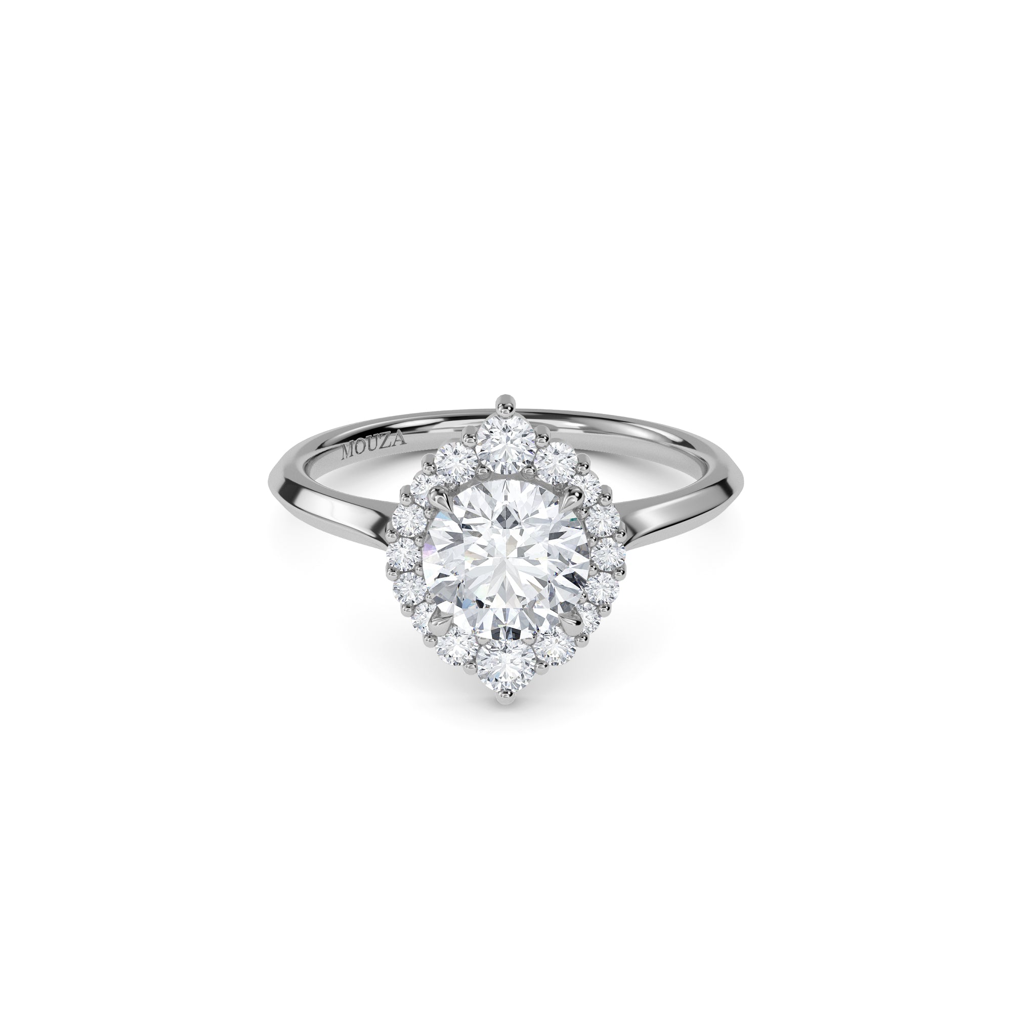 1 carat Natural Round Diamond - Hatton Garden Engagement Ring