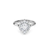 1.00ct Lab Grown Diamond Round Halo Engagement Ring 