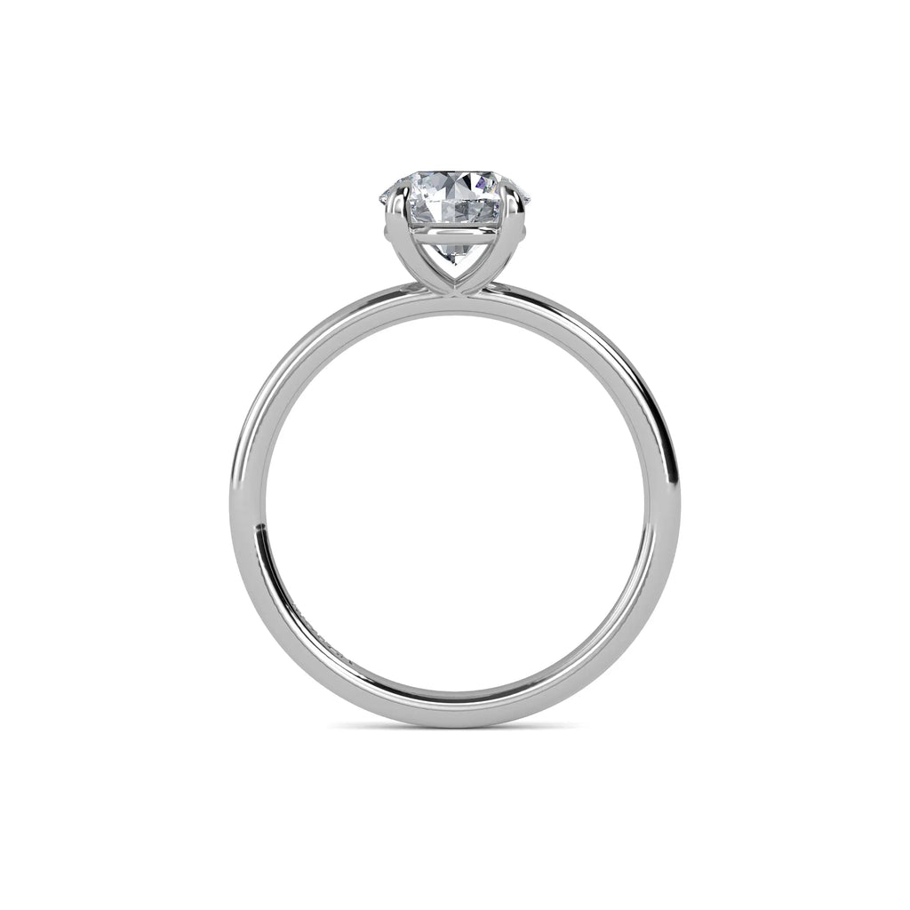 1.00 Carat Natural Round Diamond - Handcrafted In Hatton Garden