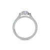1.10 Carat Cushion Lab Diamond - Hatton Garden Engagement Ring